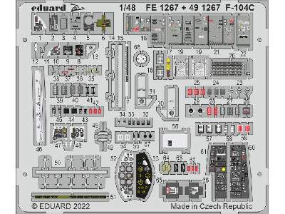 F-104C 1/48 - KINETIC MODEL - zdjęcie 1