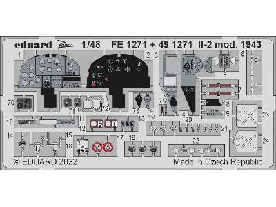 Il-2 mod.  1943 1/48 - ZVEZDA - zdjęcie 1