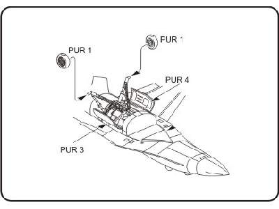 F-16 Lightweight undercarriage (Aca) - zdjęcie 1