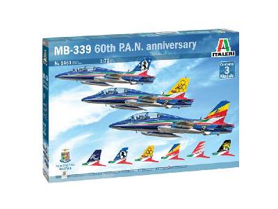 MB-339 60th P.A.N. anniversary - 3 modele - zdjęcie 2