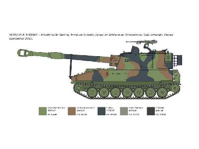 M109 A2/A3/G amerykańska haubica samobieżna - zdjęcie 4