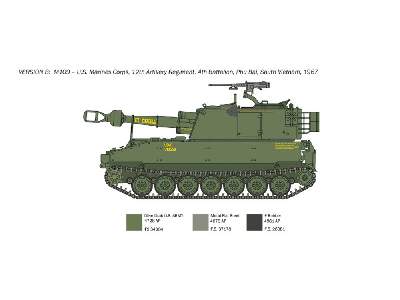 M109 A2/A3/G amerykańska haubica samobieżna - zdjęcie 5