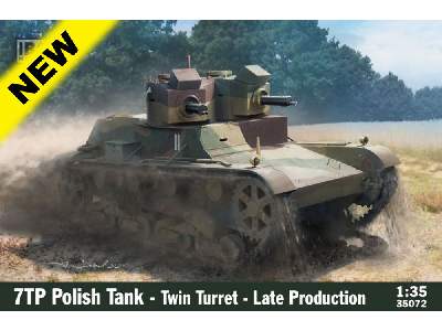 7TP polski czołg dwuwieżowy - późny - zdjęcie 1