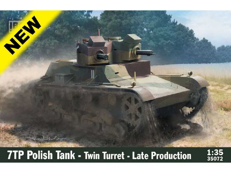 7TP polski czołg dwuwieżowy - późny - zdjęcie 1 7TP polski czołg dwuwieżowy - późny - zdjęcie 1