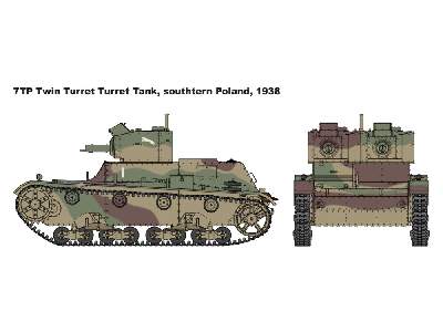 7TP polski czołg dwuwieżowy - późny - zdjęcie 28