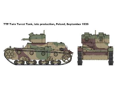 7TP polski czołg dwuwieżowy - późny - zdjęcie 29