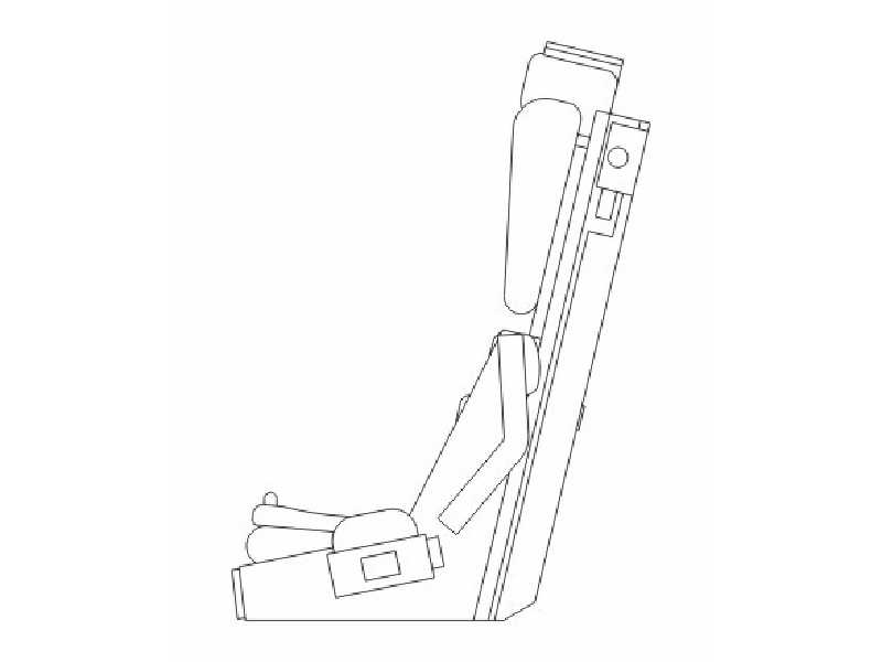 Canberra PR Mk.9  Ejection seat 1/ 72 for Airfix kit - zdjęcie 1