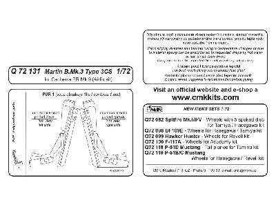 Canberra PR Mk.9  Ejection seat 1/ 72 for Airfix kit - zdjęcie 2