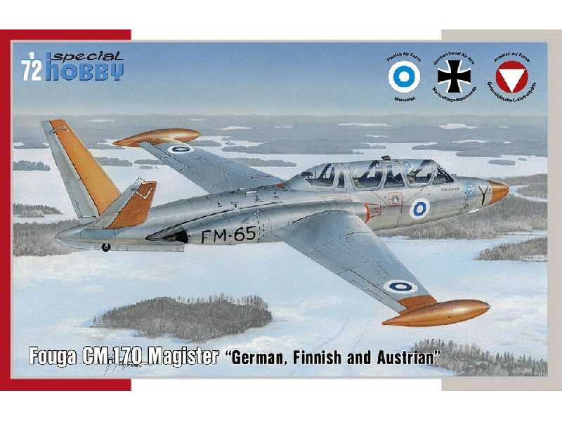 Fouga Cm.170 Magister - zdjęcie 1 Fouga Cm.170 Magister - zdjęcie 1