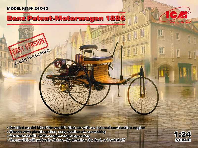 Benz Patent-motorwagen 1886 - Easy Version - zdjęcie 1 Benz Patent-motorwagen 1886 - Easy Version - zdjęcie 1