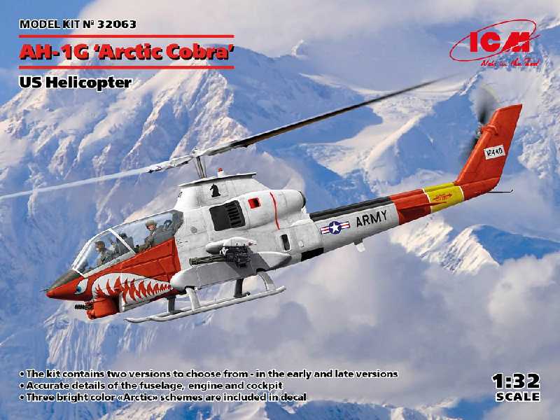 Ah-1G Arctic Cobra - śmigłowiec amerykański - zdjęcie 1 Ah-1G Arctic Cobra - śmigłowiec amerykański - zdjęcie 1