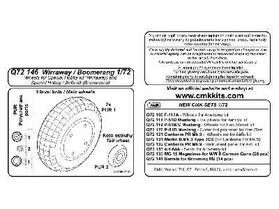 Boomerang / Wirraway wheels - zdjęcie 2