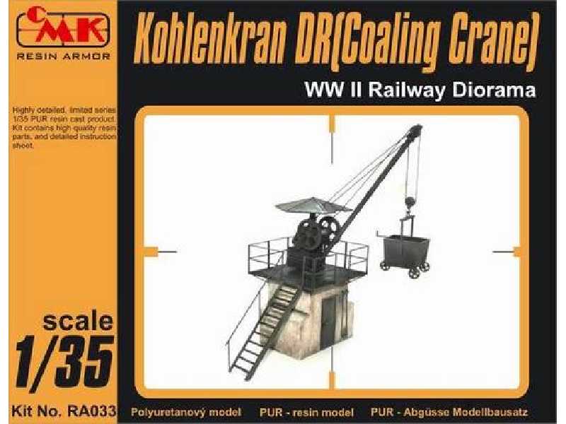 Kohlenkran DR(Coaling Crane) WW II Railway Diorama - zdjęcie 1 Kohlenkran DR(Coaling Crane) WW II Railway Diorama - zdjęcie 1