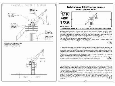Kohlenkran DR(Coaling Crane) WW II Railway Diorama - zdjęcie 2