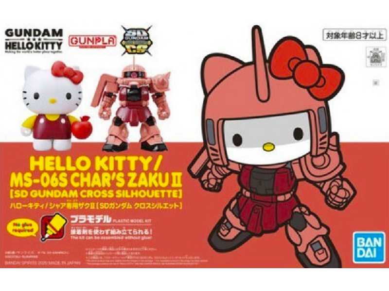 Hello Kitty / Ms-06s Char's Zaku Ii - zdjęcie 1 Hello Kitty / Ms-06s Char's Zaku Ii - zdjęcie 1