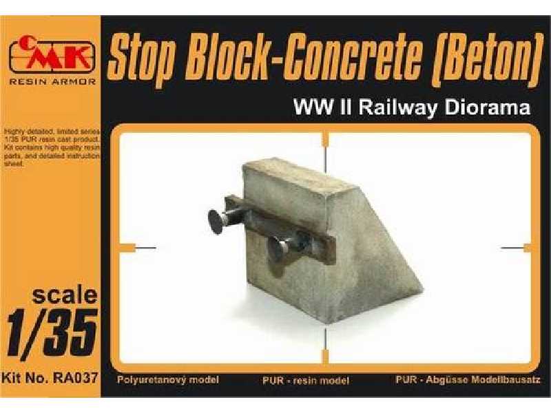 Stop Block-Concrete (Beton) - zdjęcie 1 Stop Block-Concrete (Beton) - zdjęcie 1