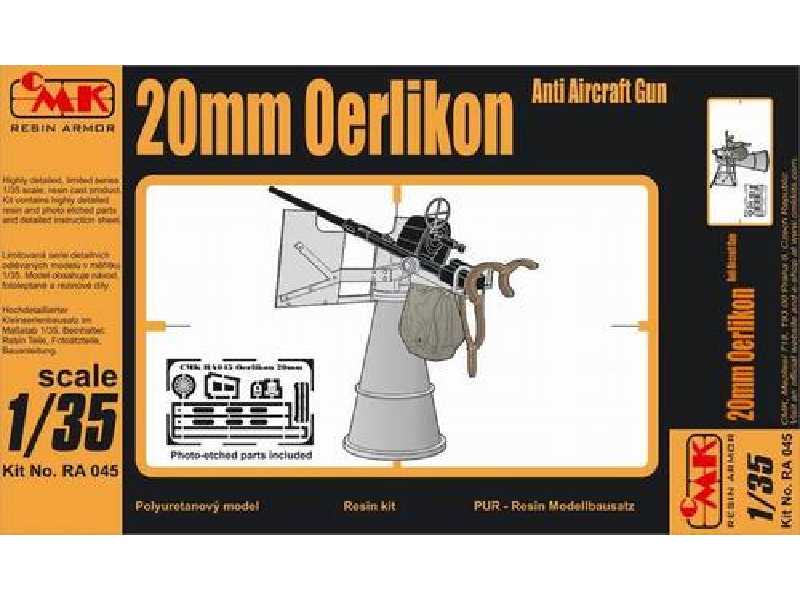 20mm Oerlikon AA Gun WW2 - zdjęcie 1 20mm Oerlikon AA Gun WW2 - zdjęcie 1