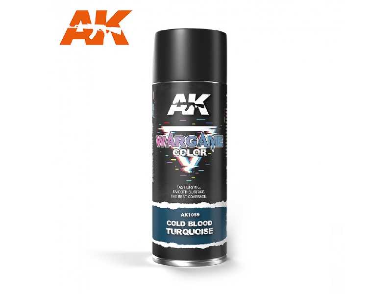 Ak 1059 Cold Blood Turquoise Spray - zdjęcie 1