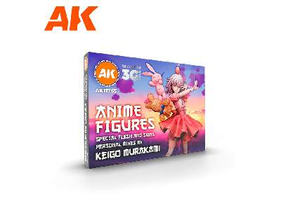 Ak 11765 Signature Set - Keigo Murakami Personal Mixes - Anime Figures Paint Set - zdjęcie 1