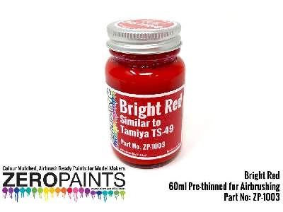 1003 Bright Red Paint (Similar To Ts49) - zdjęcie 1