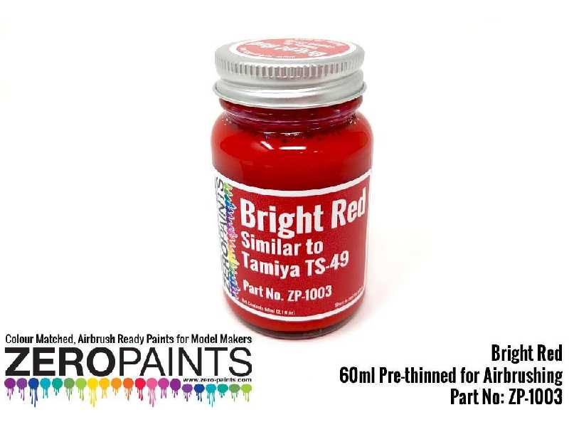 1003 Bright Red Paint (Similar To Ts49) - zdjęcie 1 1003 Bright Red Paint (Similar To Ts49) - zdjęcie 1