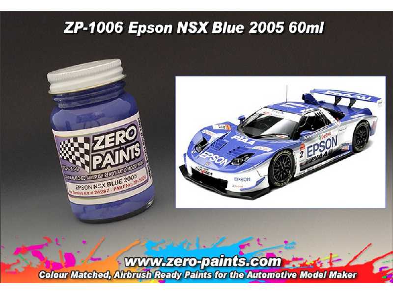 1006 - Epson Nsx Blue 2005 Paint - zdjęcie 1 1006 - Epson Nsx Blue 2005 Paint - zdjęcie 1