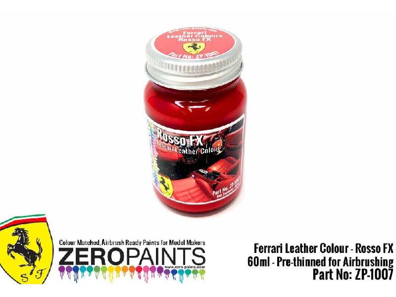 1007 - Ferrari Leather Rosso Fx - zdjęcie 1 1007 - Ferrari Leather Rosso Fx - zdjęcie 1