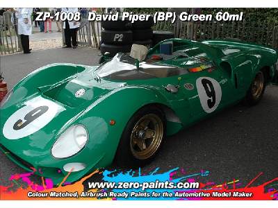 1008 -david Piper Bp Green 60ml (Ferrari 250lm, Lola T70 Mkiii, Ferrari 365 P2 And Porsche 917k.) - zdjęcie 4