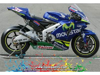 1015 - Honda Rc211v Telefonica Movistar Paints - zdjęcie 2