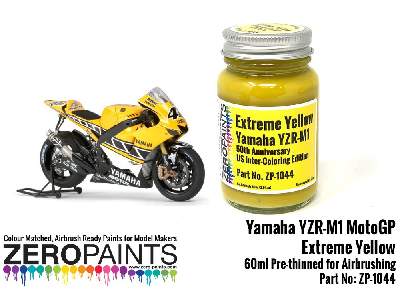 1044 - Yamaha Motogp Extreme Yellow Paint - zdjęcie 1