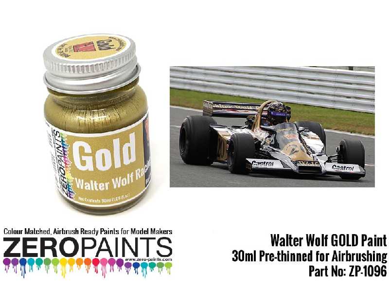 1096 Walter Wolf Gold Paint - zdjęcie 1 1096 Walter Wolf Gold Paint - zdjęcie 1