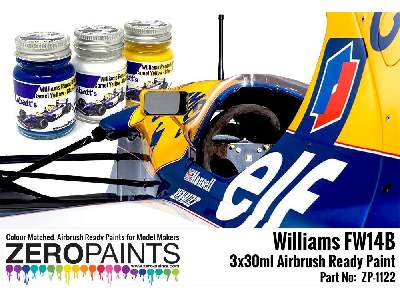 1122 - Williams Fw14b Paint Set - zdjęcie 1