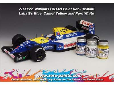 1122 - Williams Fw14b Paint Set - zdjęcie 3