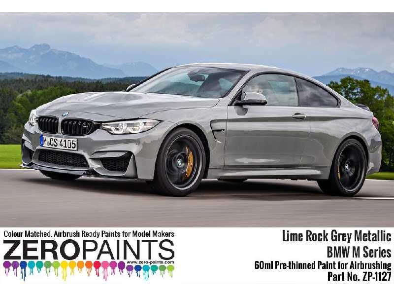 1127 Bmw Lime Rock Grey Metallic Paint - zdjęcie 1