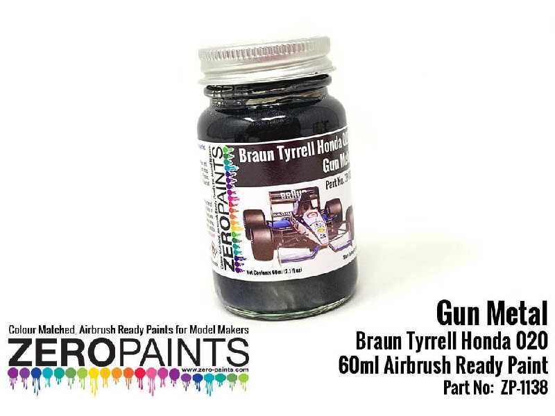 1138 - Gun Metal Paint For Braun Tyrrell Honda 020 - zdjęcie 1 1138 - Gun Metal Paint For Braun Tyrrell Honda 020 - zdjęcie 1