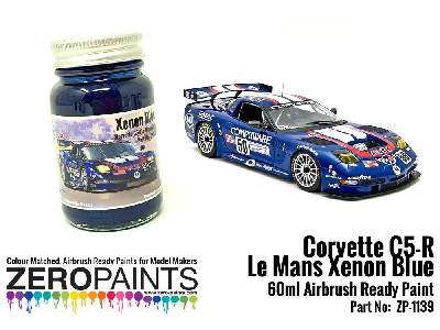 1139 - Corvette C5-r Le Mans Xenon Blue Paint 2003 - zdjęcie 1