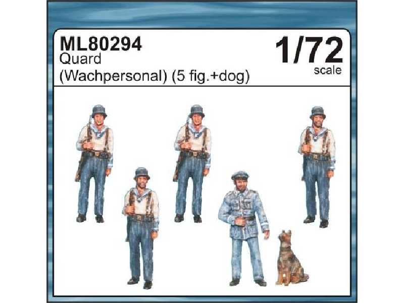 Guard 5 fig. + dog - zdjęcie 1 Guard 5 fig. + dog - zdjęcie 1