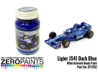 1152 - Ligier Js41 Dark Blue Paint - zdjęcie 1