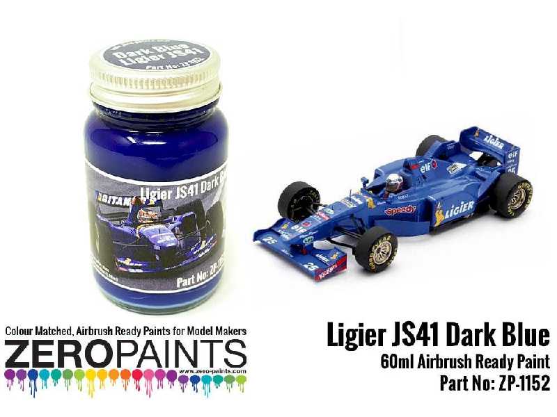 1152 - Ligier Js41 Dark Blue Paint - zdjęcie 1 1152 - Ligier Js41 Dark Blue Paint - zdjęcie 1