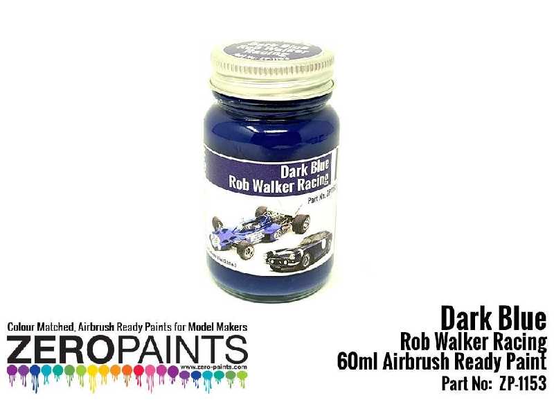 1153 - Rob Walker Racing Dark Blue Paint - zdjęcie 1 1153 - Rob Walker Racing Dark Blue Paint - zdjęcie 1