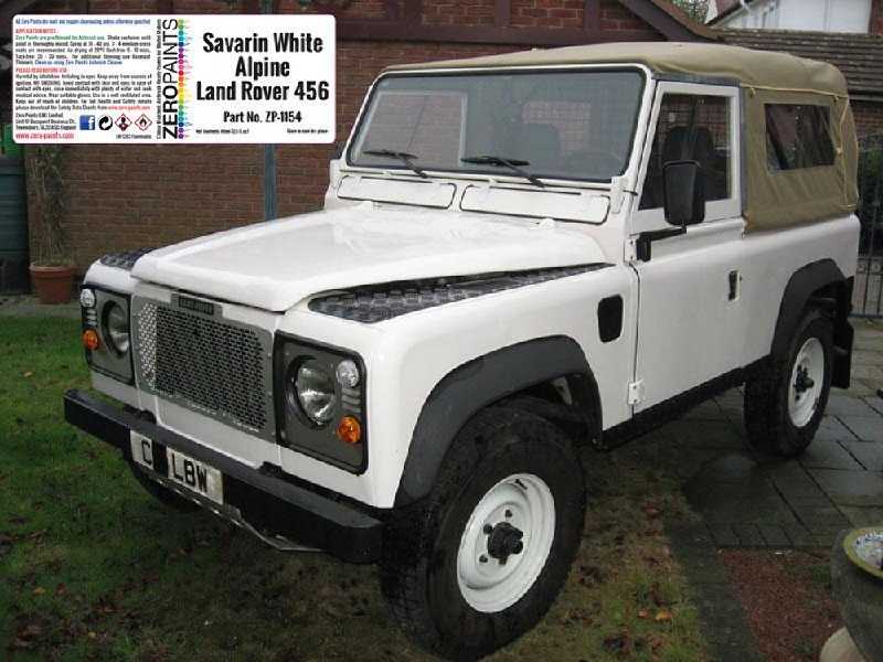 1154 - Land Rover Savarin White Alpine 456 - zdjęcie 1