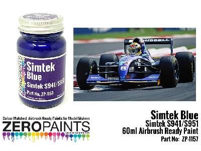 1157 - Simtek F1 Blue Paint - zdjęcie 2