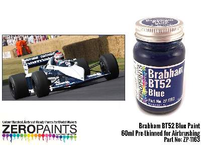 1163 - Brabham Bt52 Blue Paint - zdjęcie 1