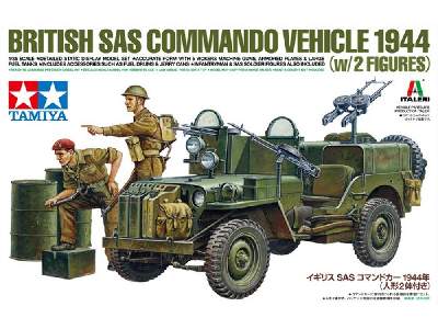 Brytyjski pojazd komandosów SAS 1944 z obsadą - zdjęcie 2