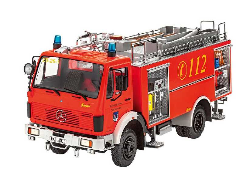 Mercedes-Benz 1625 TLF 24/50 - straż pożarna - zdjęcie 1