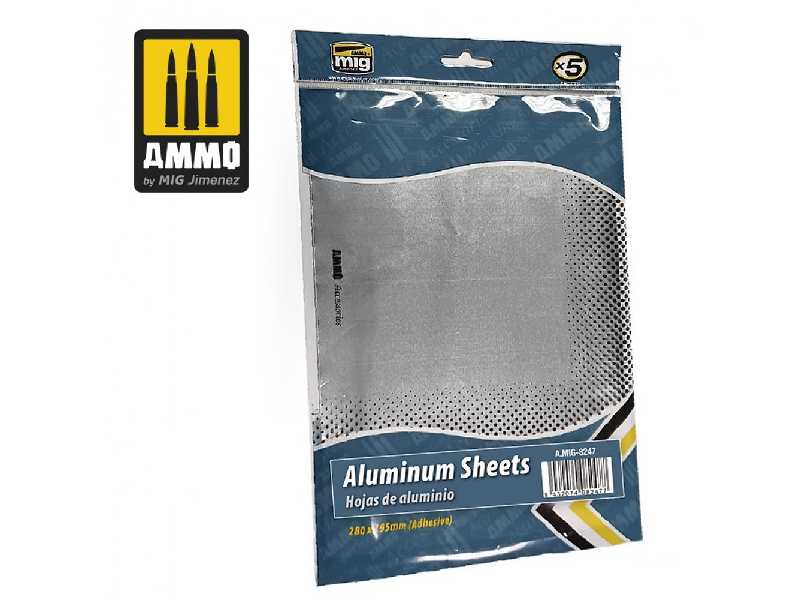 Aluminium Sheets 280x195 Mm - zdjęcie 1 Aluminium Sheets 280x195 Mm - zdjęcie 1