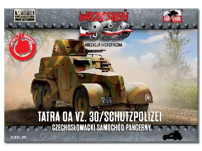Czechosłowacki samochód pancerny Tatra OA vz. 30/Schutzpolizei - zdjęcie 1