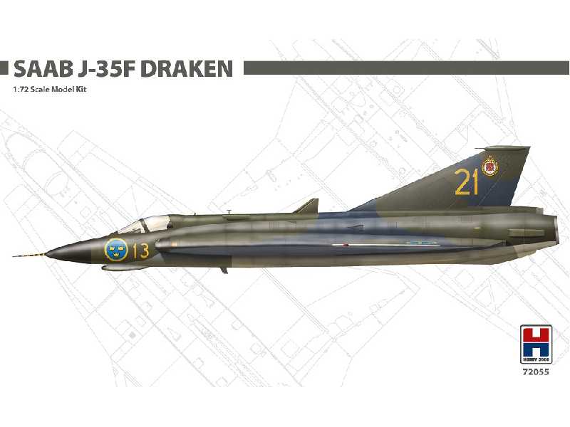 Saab J-35F Draken - zdjęcie 1