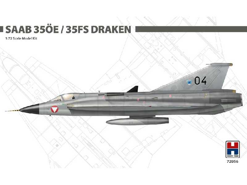 Saab 35ÖE/35FS Draken - zdjęcie 1 Saab 35ÖE/35FS Draken - zdjęcie 1
