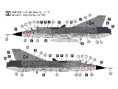 Saab 35ÖE/35FS Draken - zdjęcie 2